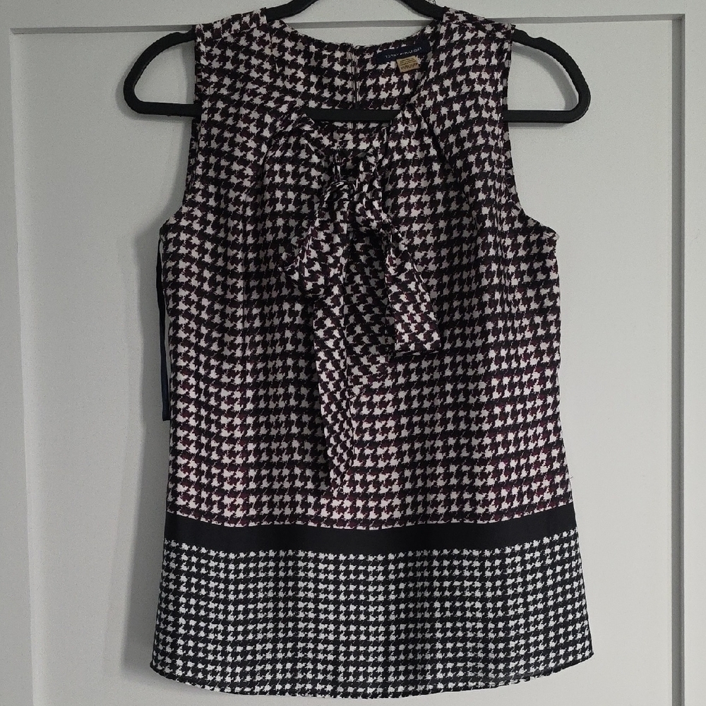 Tommy Hilfiger Houndstooth Women's Blouse